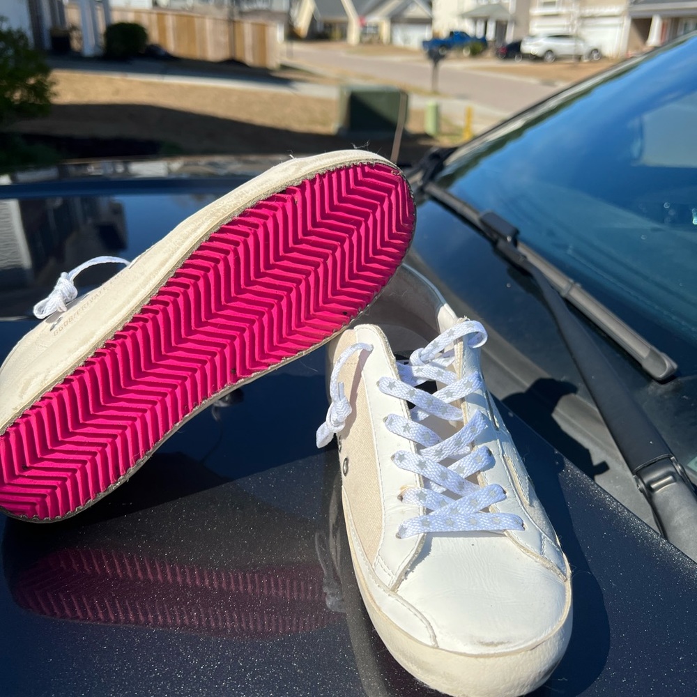 EUC Size 38 GG SS pink Bottom